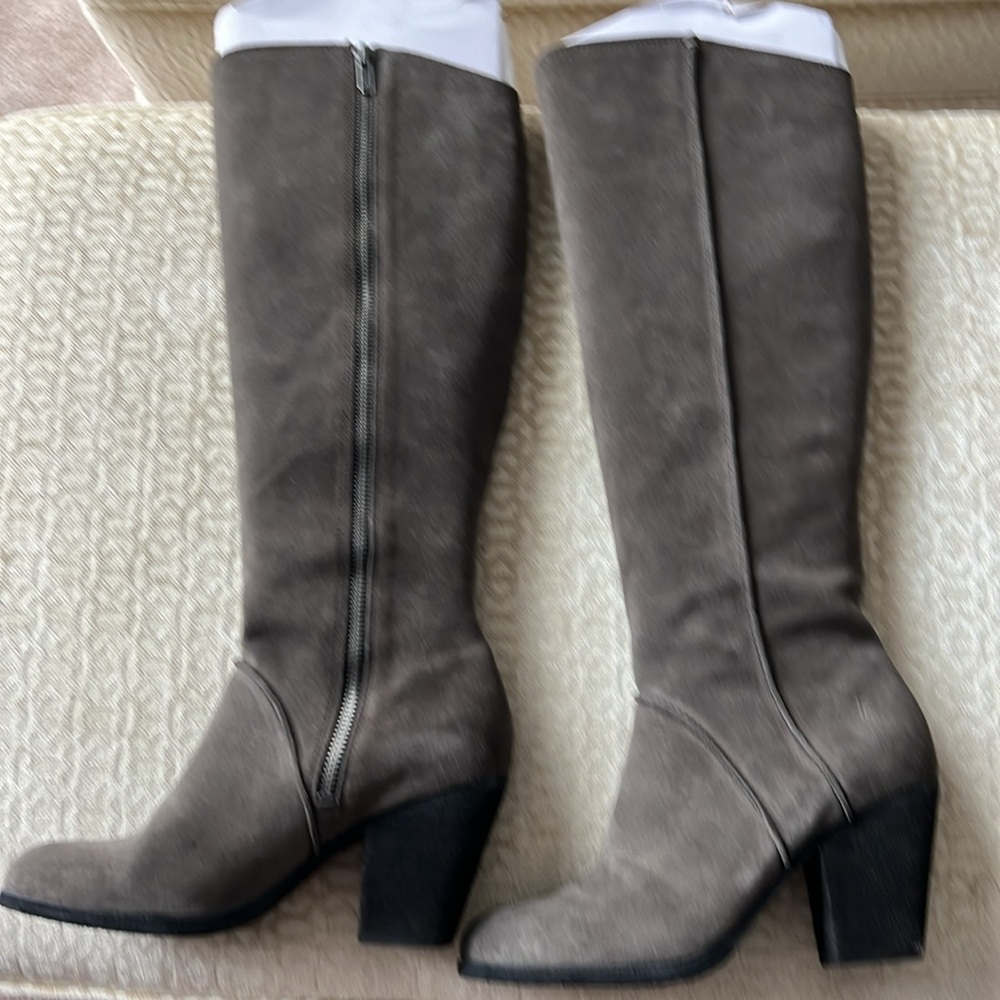 Frye suede leather tall boots